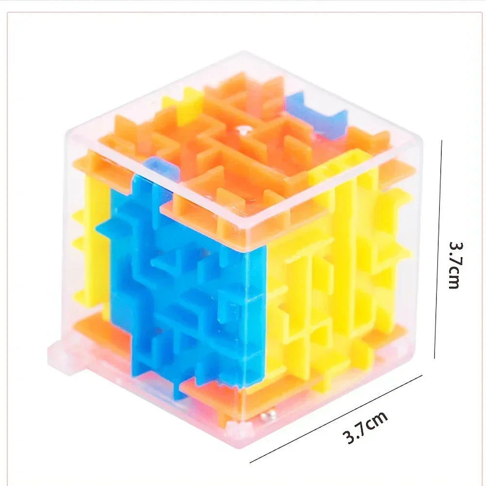 3D Maze Cube Puzzle