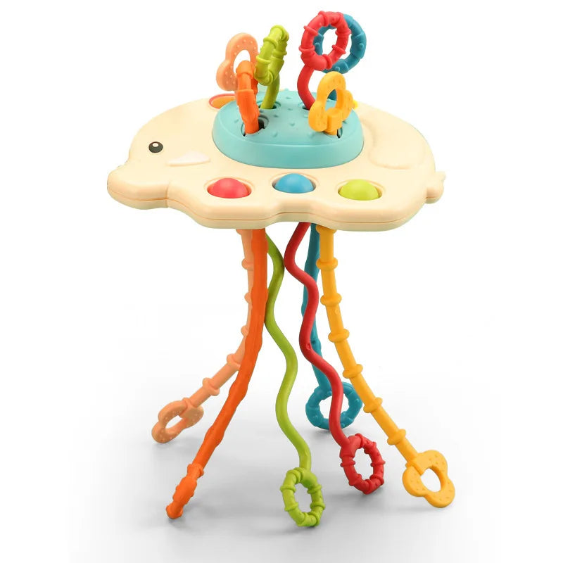 Tots Trio Pull String Sensory Toy
