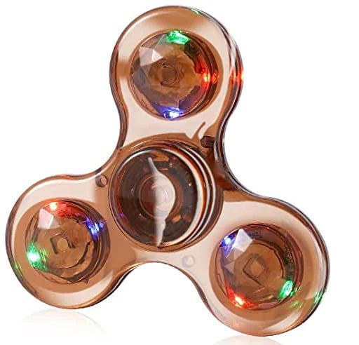 Crystal Light Up LED Fidget Spinner