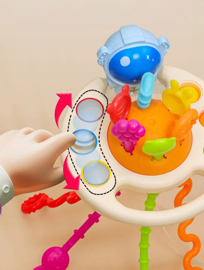 Tots Trio Pull String Sensory Toy