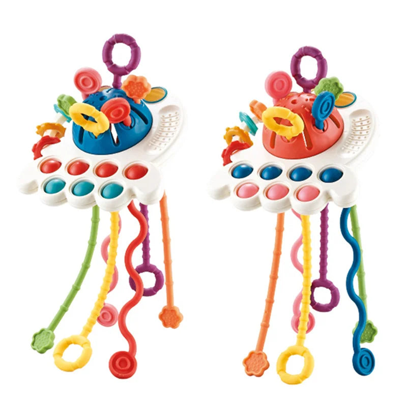 Tots Trio Pull String Sensory Toy