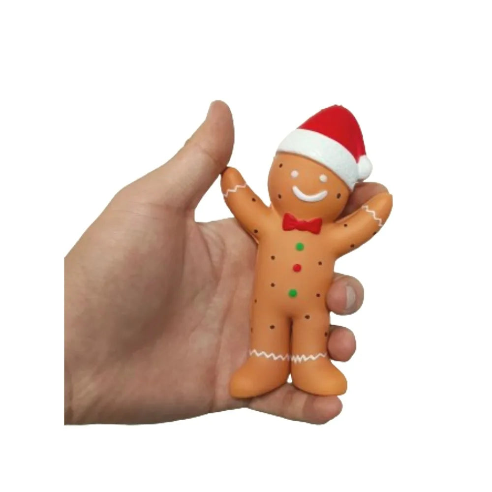 Gingerbread Squishy Stretch Toy