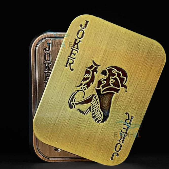 Metal Push Poker Slider