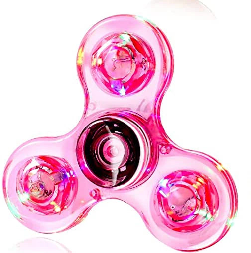 Crystal Light Up LED Fidget Spinner