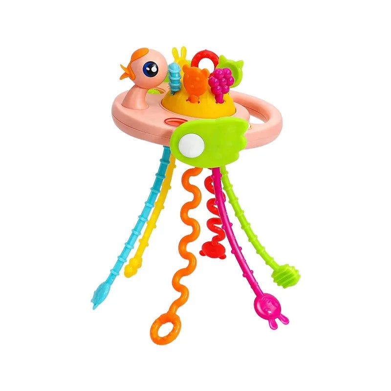 Tots Trio Pull String Sensory Toy