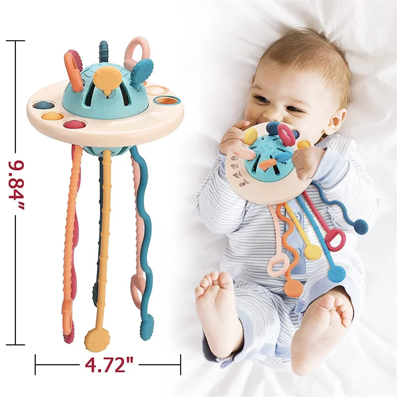 Tots Trio Pull String Sensory Toy