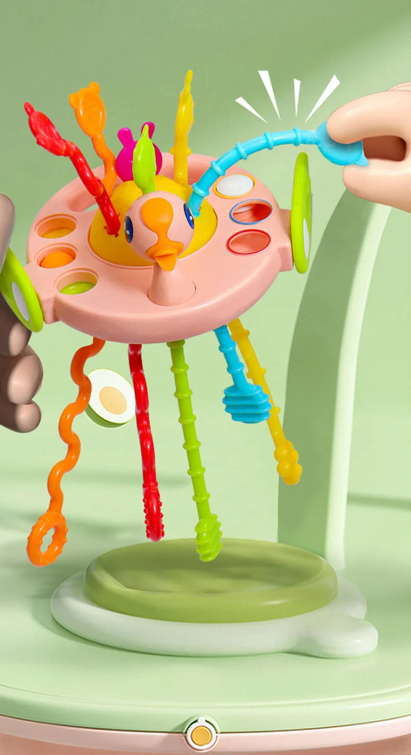 Tots Trio Pull String Sensory Toy