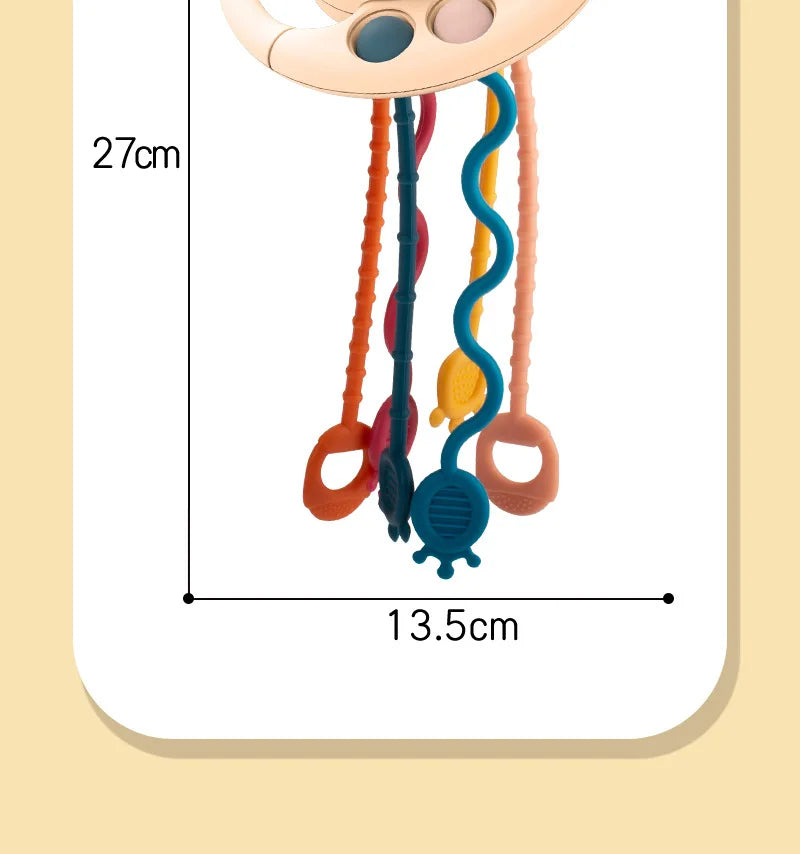 Tots Trio Pull String Sensory Toy