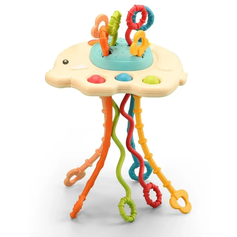 Tots Trio Pull String Sensory Toy