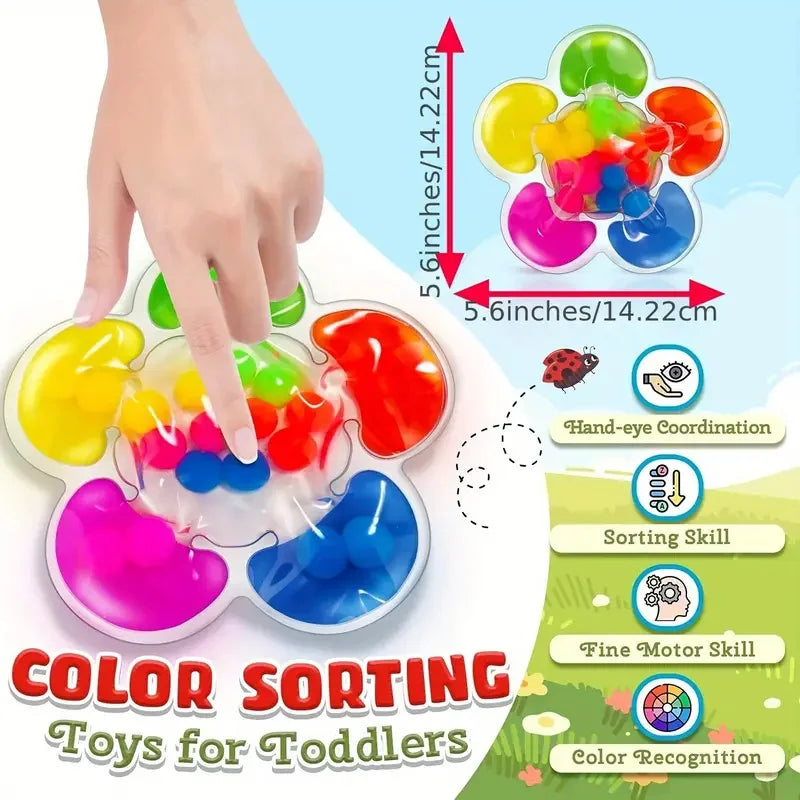 Colour Sorting Sensory Flower