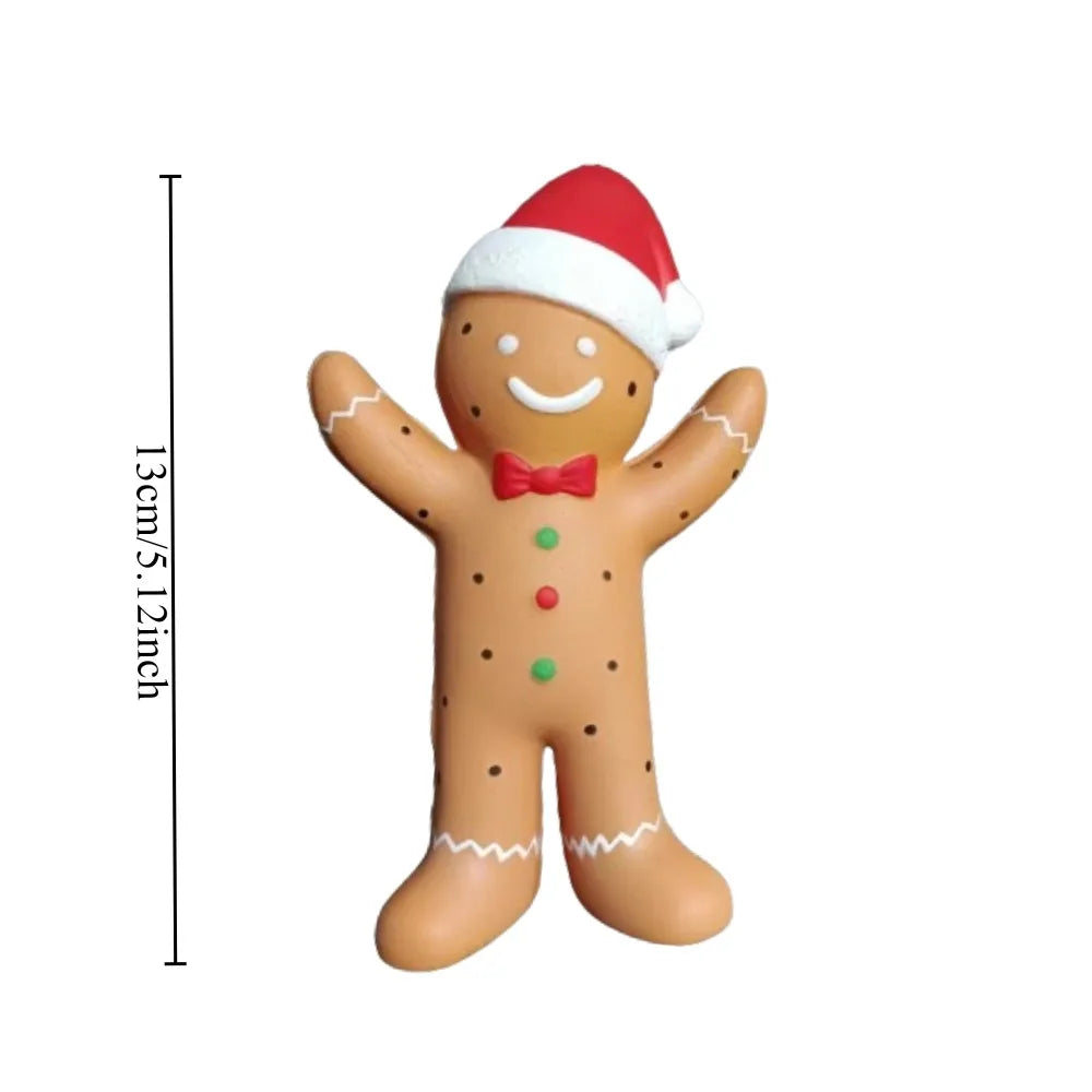 Gingerbread Squishy Stretch Toy