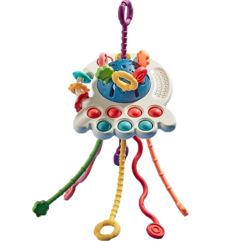 Tots Trio Pull String Sensory Toy