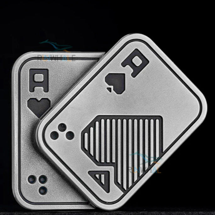 Metal Push Poker Slider