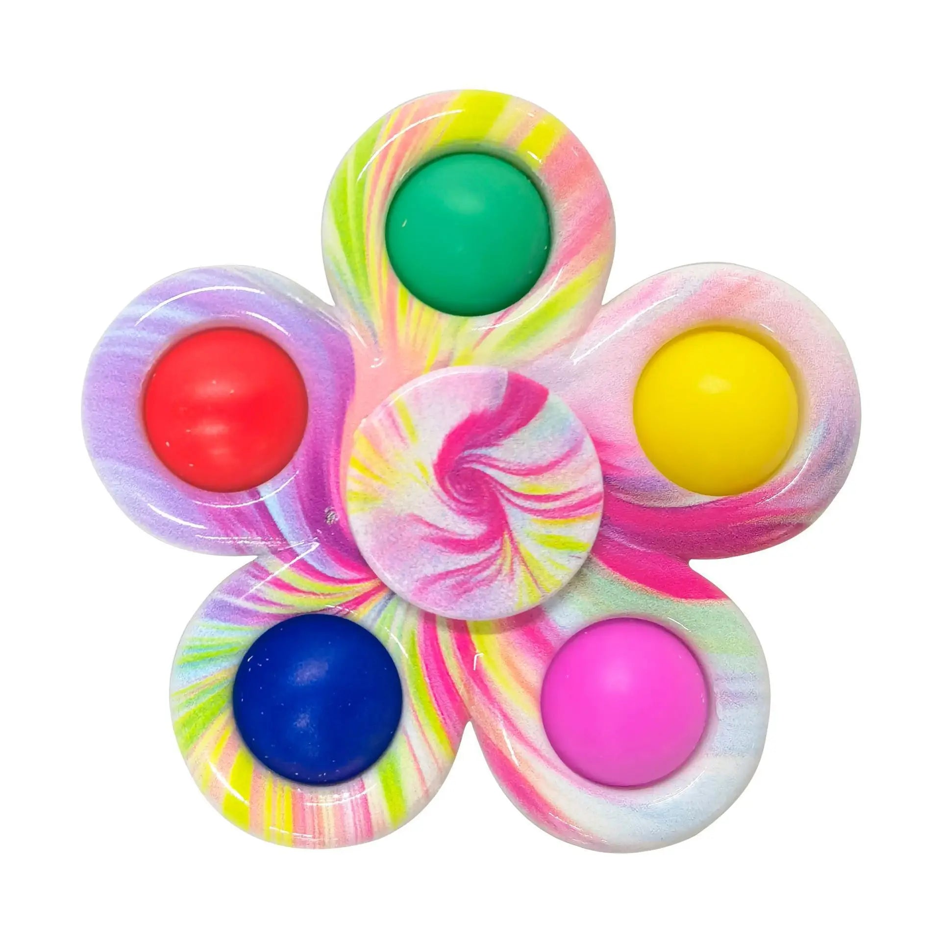Pop it Tie Dye Fidget Spinner