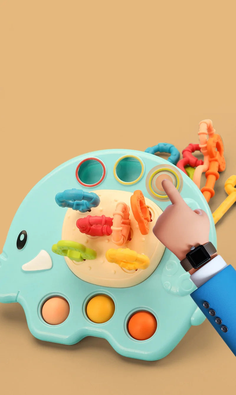 Tots Trio Pull String Sensory Toy