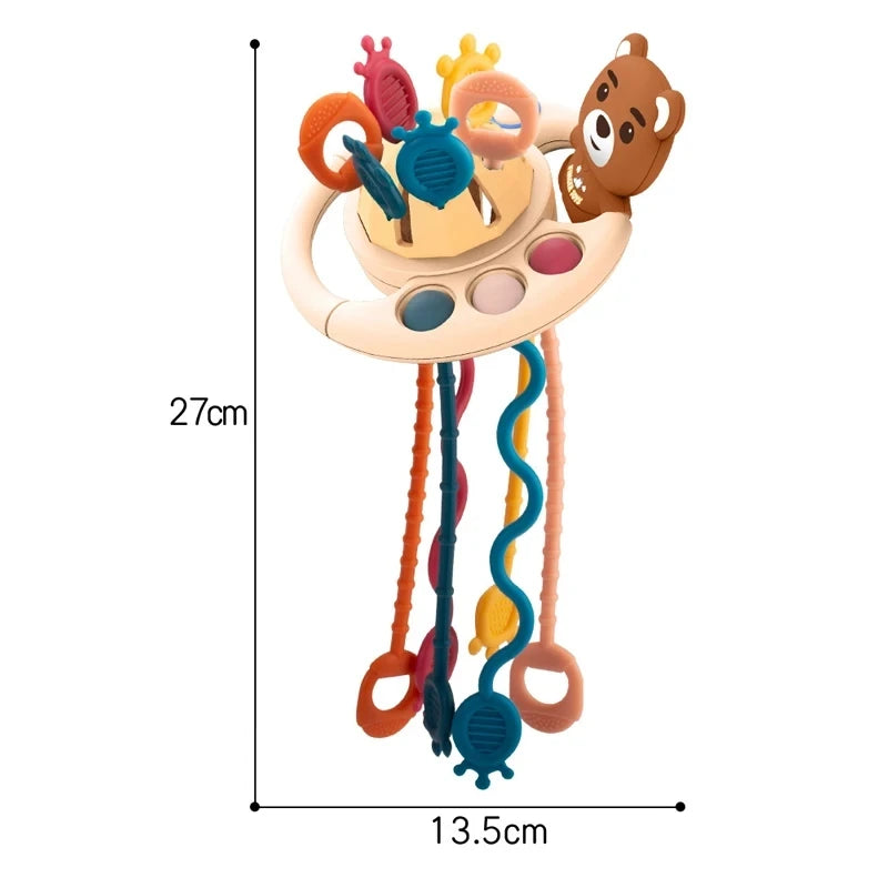 Tots Trio Pull String Sensory Toy