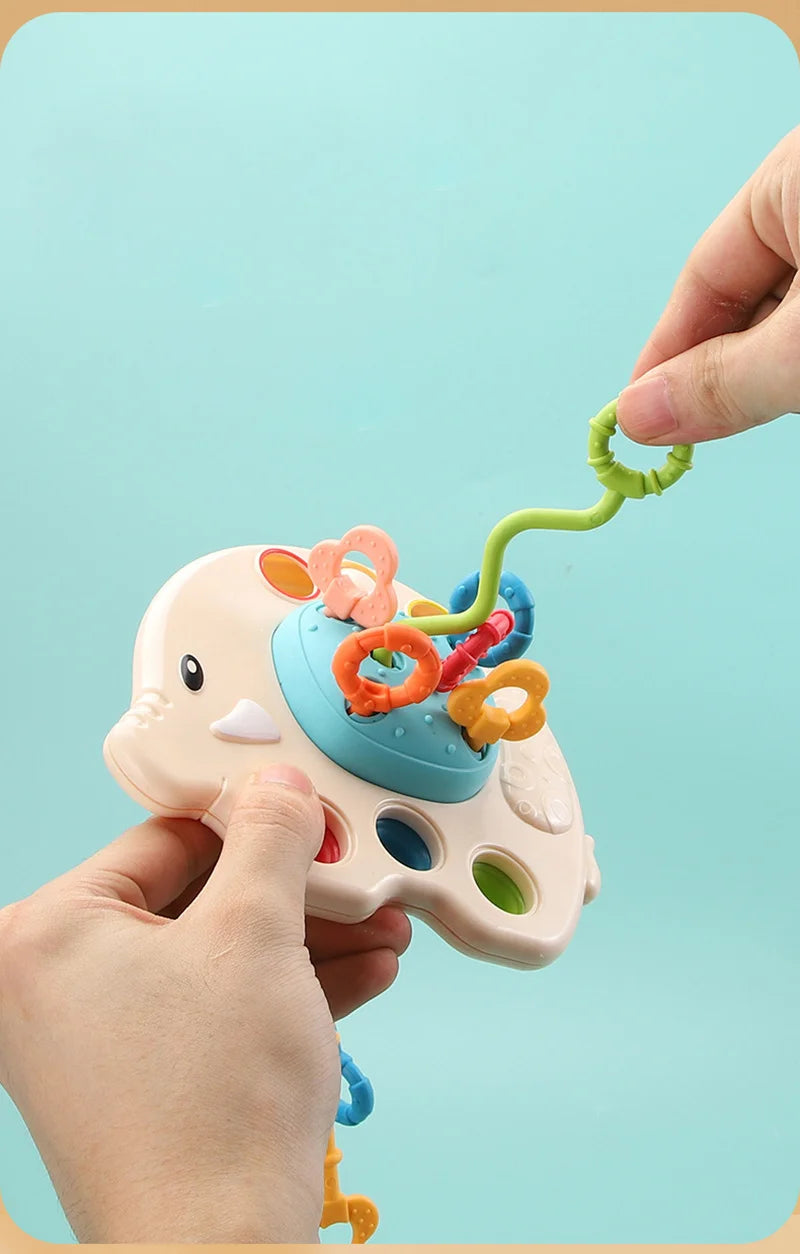 Tots Trio Pull String Sensory Toy
