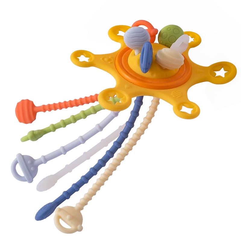 Tots Trio Pull String Sensory Toy
