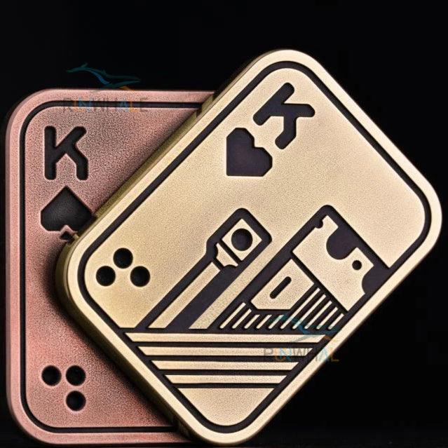 Metal Push Poker Slider